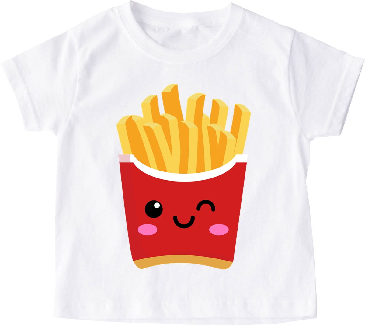 dziecięca koszulka frytkami
