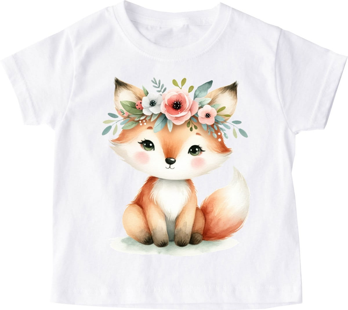 Koszulka z liskiem dla dziecka zwierzaczek83