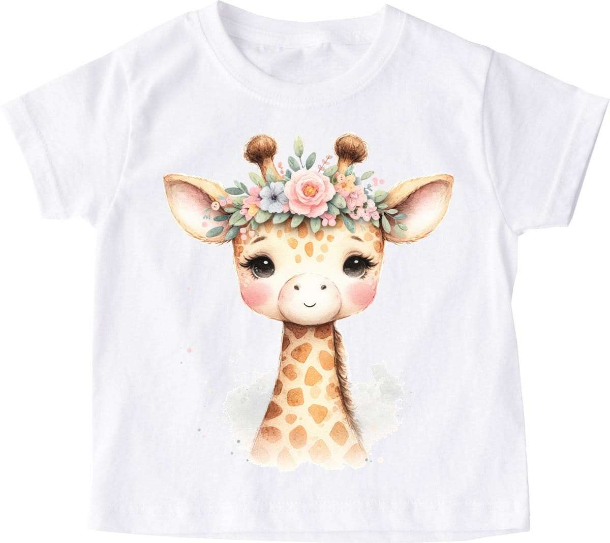 Koszulka z żyrafa dla dziecka zwierzaczek84