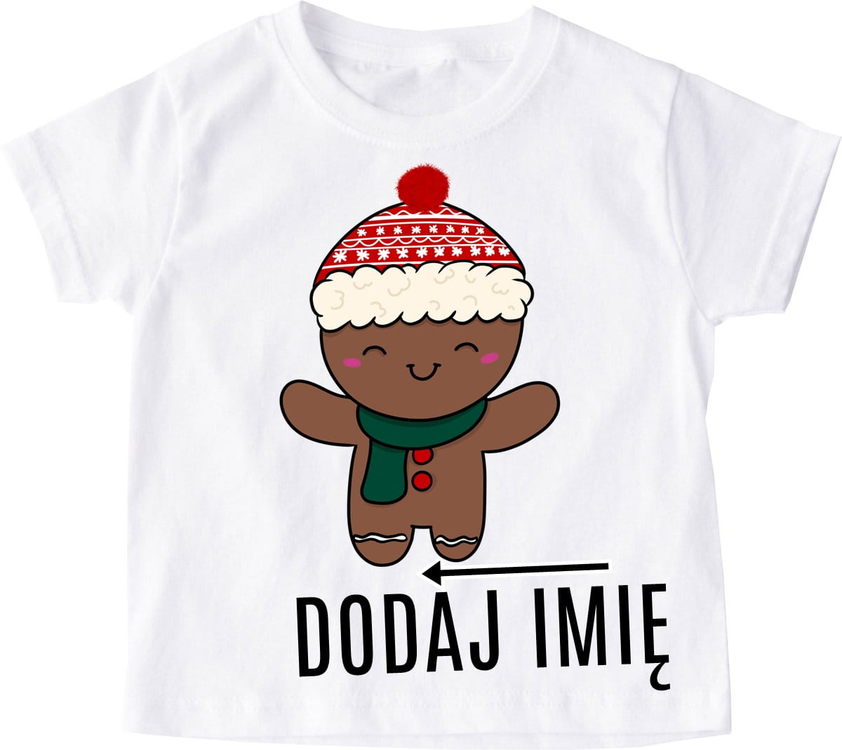 Koszulka z imieniem na mikołajki dla dziecka