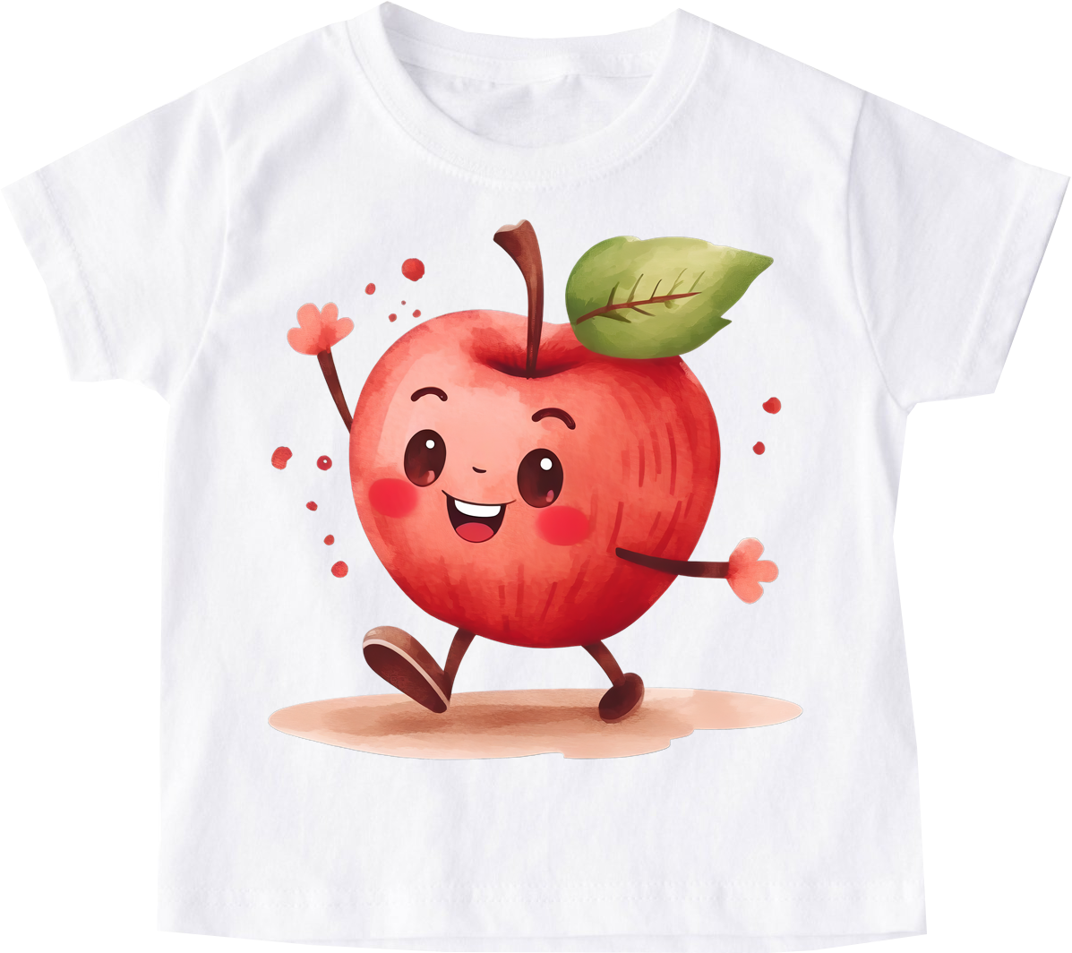 dziecięca Koszulka z jabłkiem na dzień jabłka jabłko17