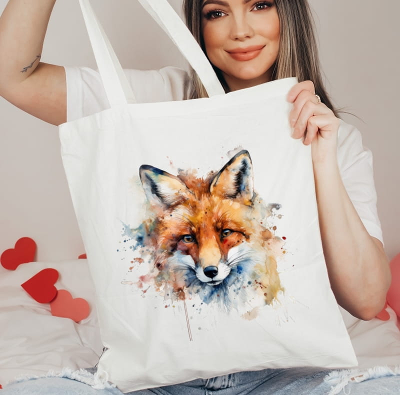 Torba na zakupy shopper z nadrukiem