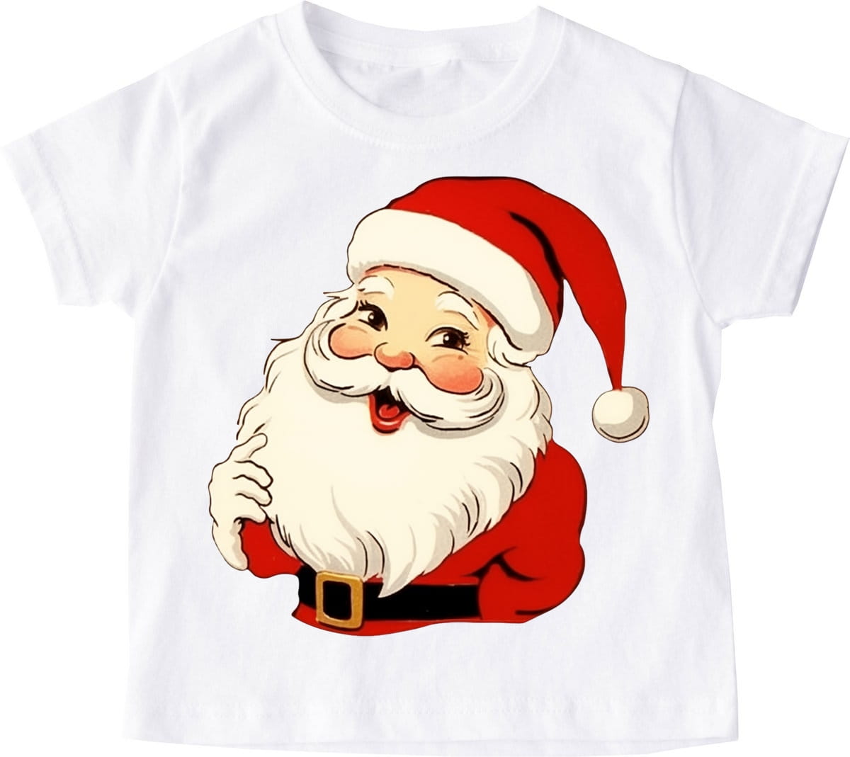 Koszulka z mikołajem dla dziecka mikołaj201