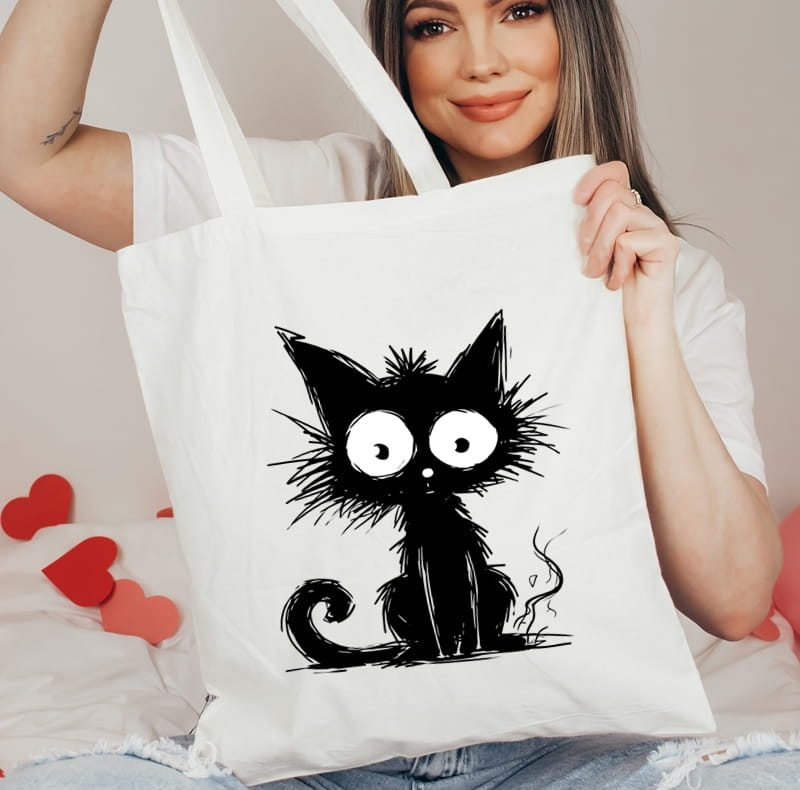 Torba na zakupy shopper z nadrukiem