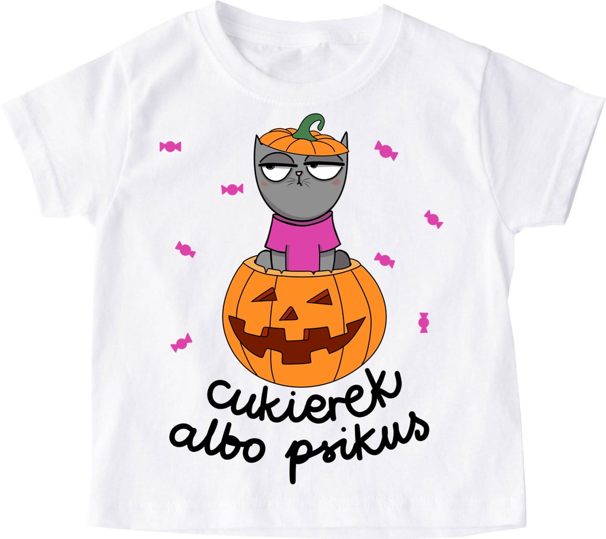 koszulka na dzień dyni na halloween