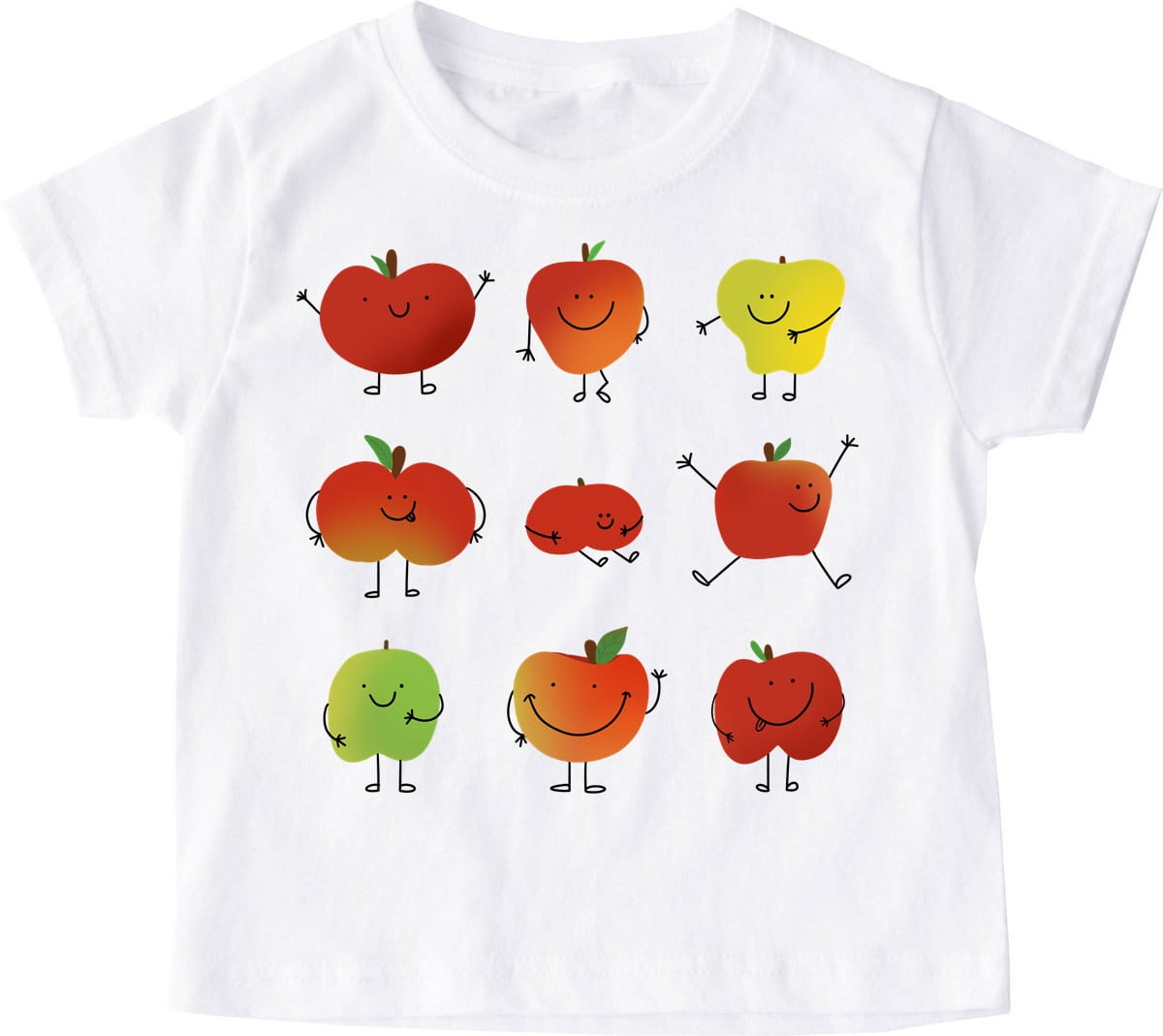 Koszulka na dzień jabłka do przedszkola