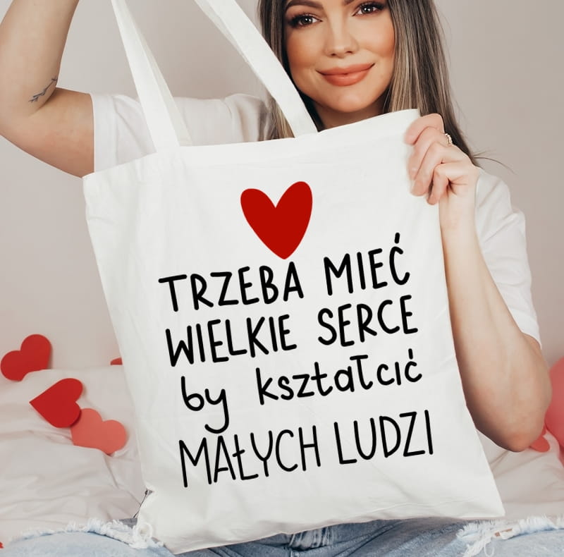 Torba na prezent na dzień nauczyciela