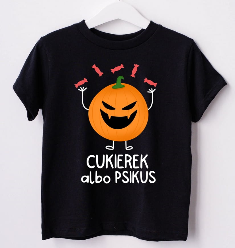 koszulka na dzień dyni dla dziecka