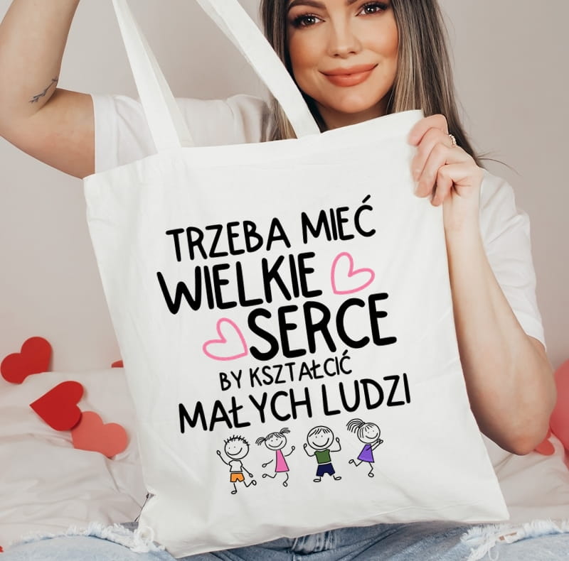 Torba na prezent na dzień nauczyciela