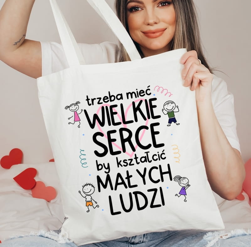 Torba na prezent na dzień nauczyciela