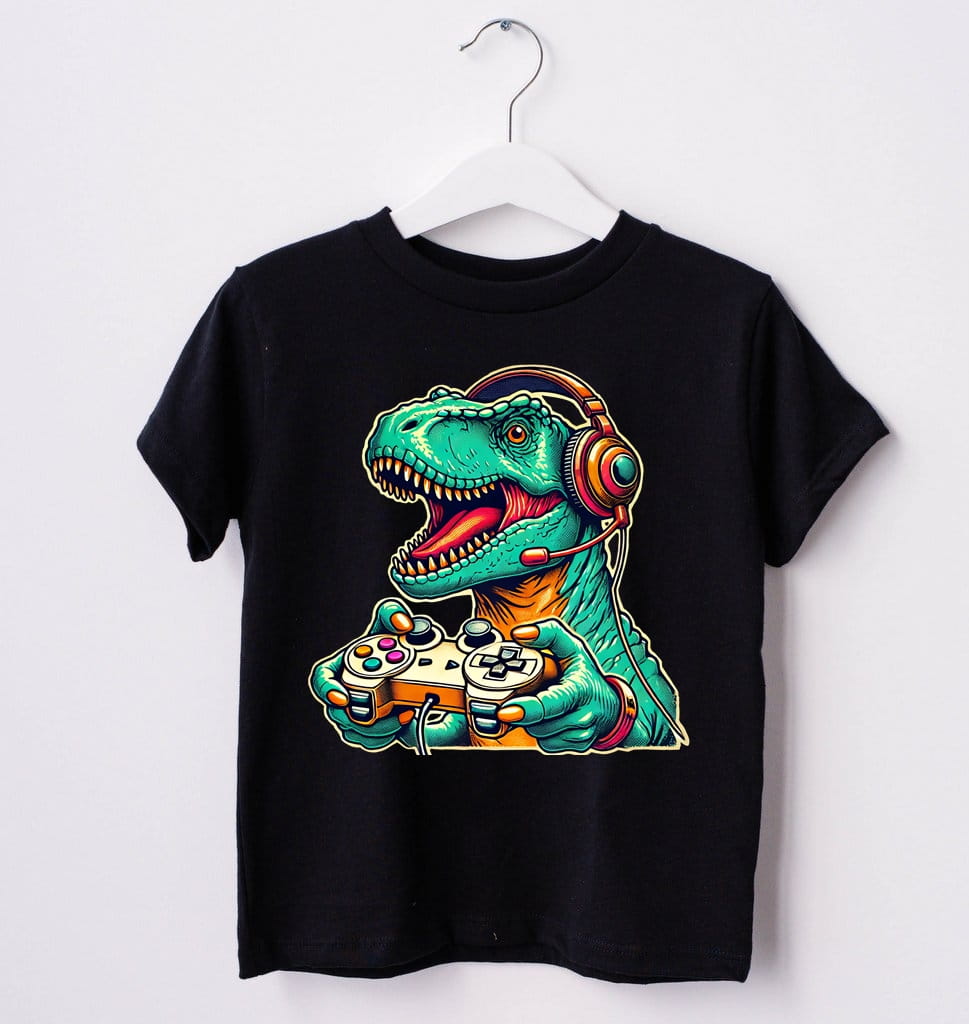 Koszulka z dinozaurem dla chłopca dd91