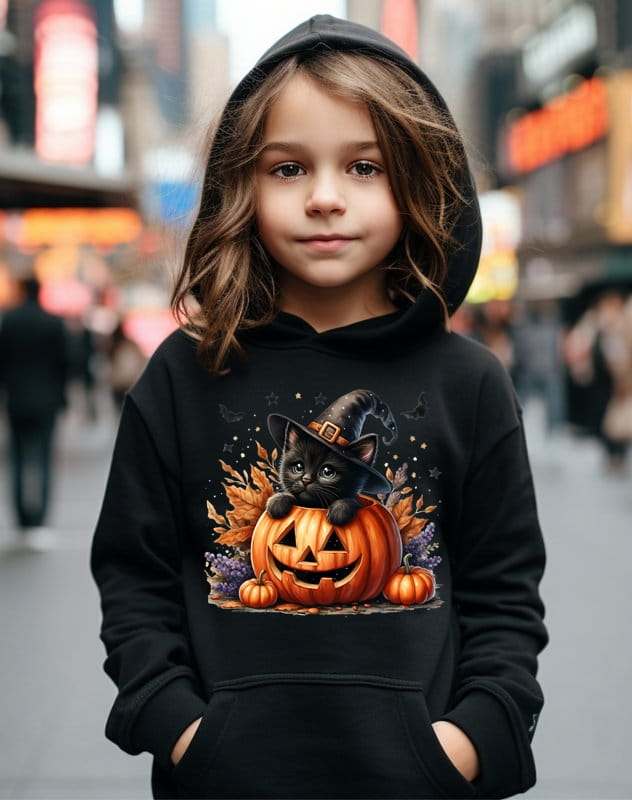 Bluza dziecięca z dyniami - dziewczynka/chłopiec kotdynia16