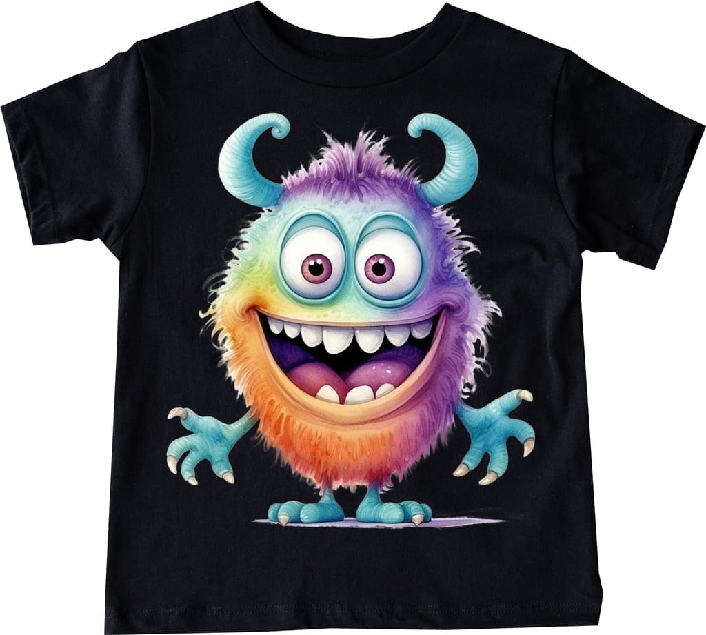 Dziecięca koszulka z potworem wzór potwór50