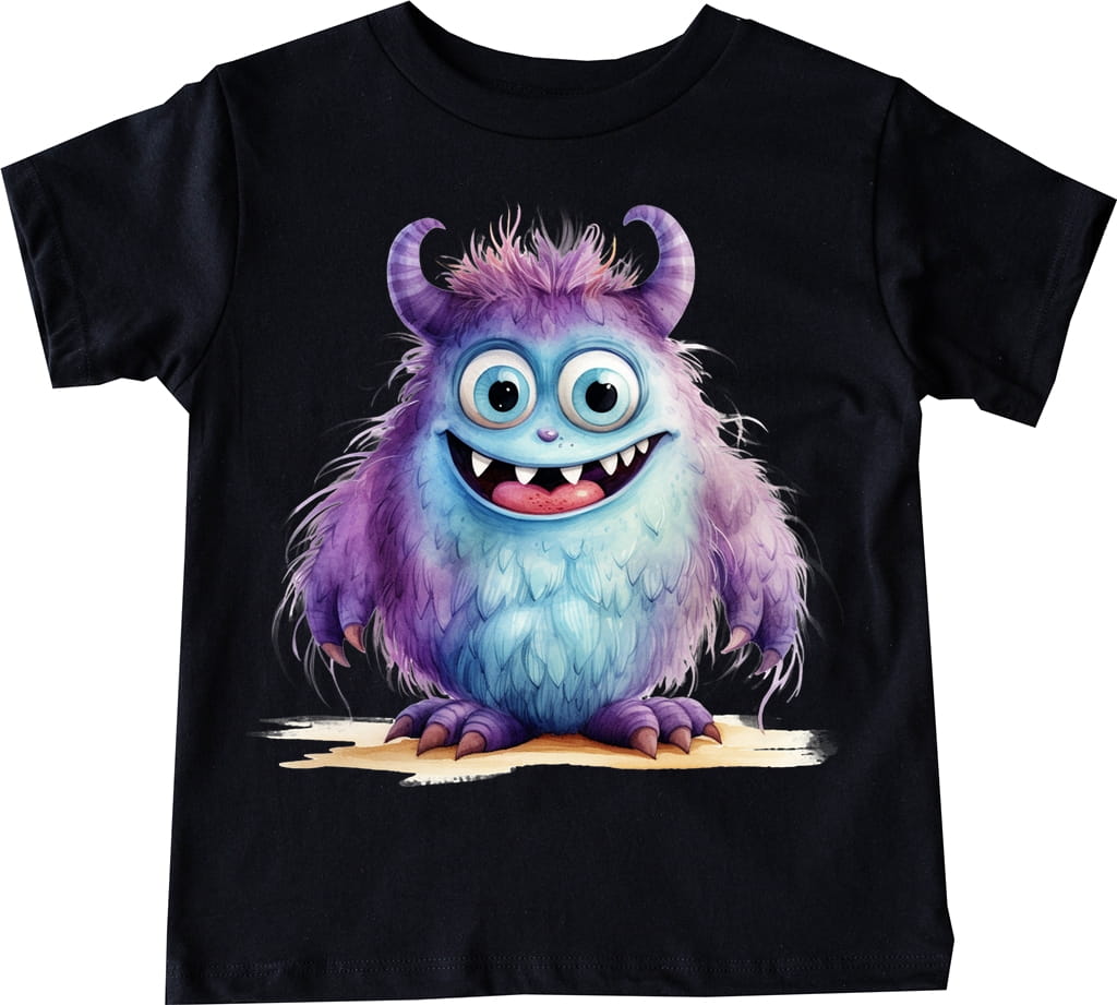 Dziecięca koszulka z potworem wzór potwór46