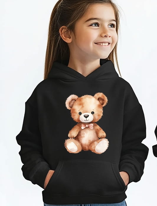 Bluza z misiem dla dziewczynki PLUSZOWYMIŚ1