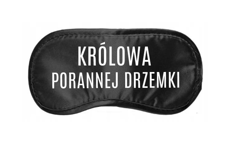 ŚMIESZNA OPASKA DO SPANIA