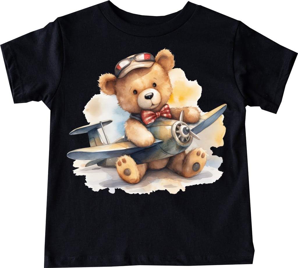 CZARNA koszulka NA DZIEŃ MISIA DLA CHŁOPCA MISIEK31