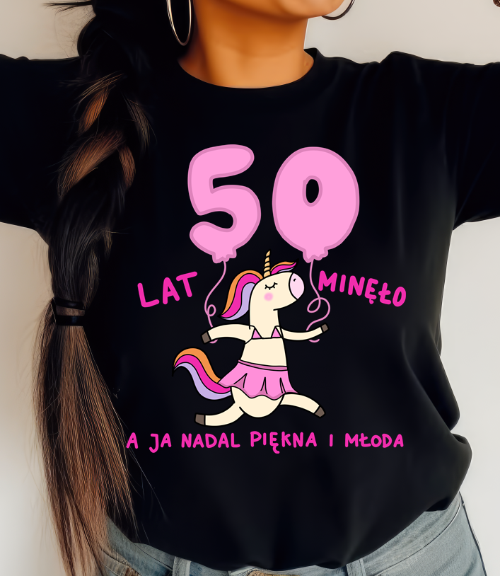 koszulka na 50 urodziny boska 50