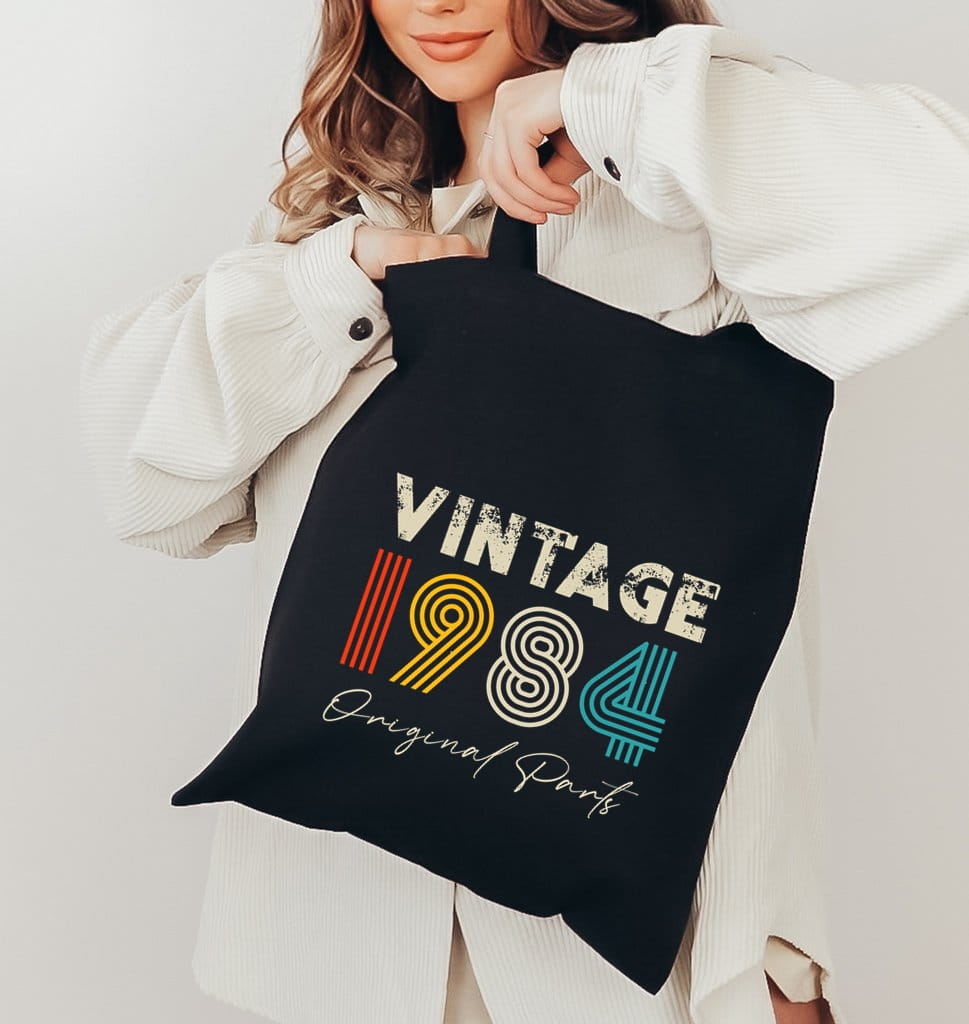 Czarna torba na 40 urodziny - idealna na prezent na 40 -stkę