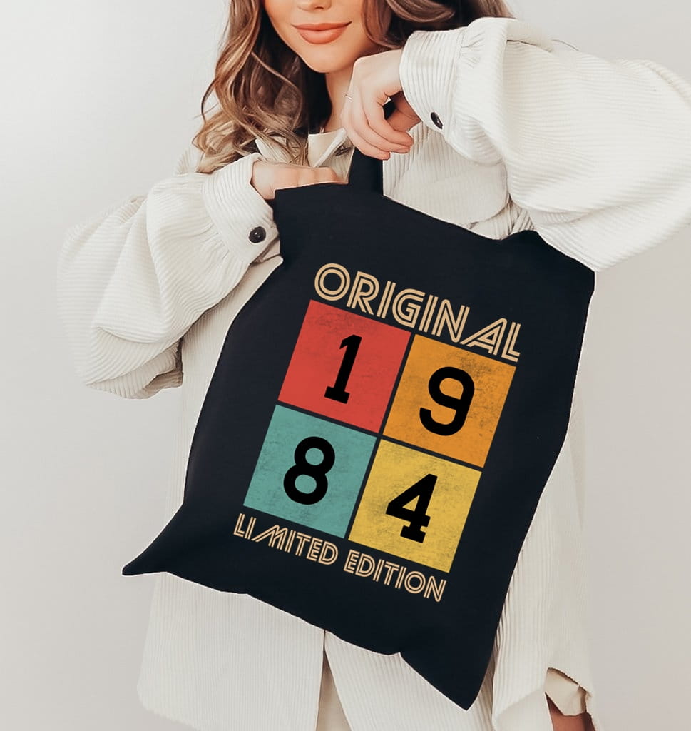 Czarna torba na 40 urodziny - idealna na prezent na 40 -stkę