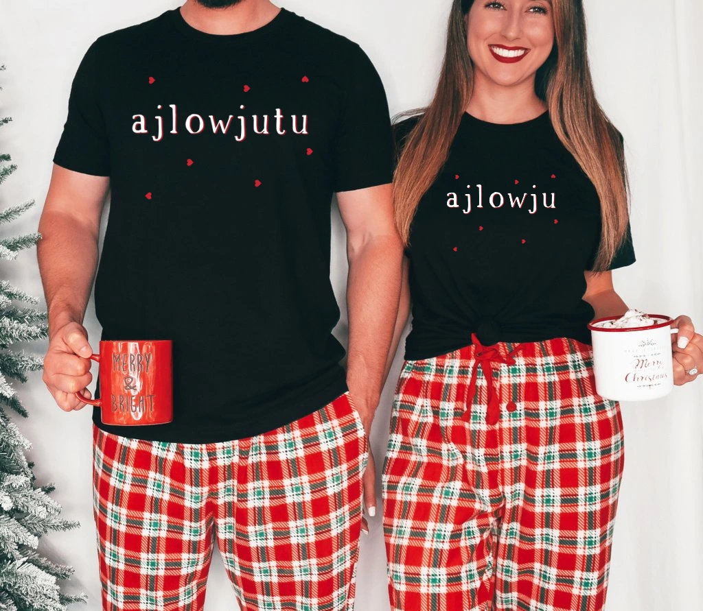 ZESTAW KOSZULEK DLA PARY NA WALENTYNKI - ajlowju i ajlowjutu