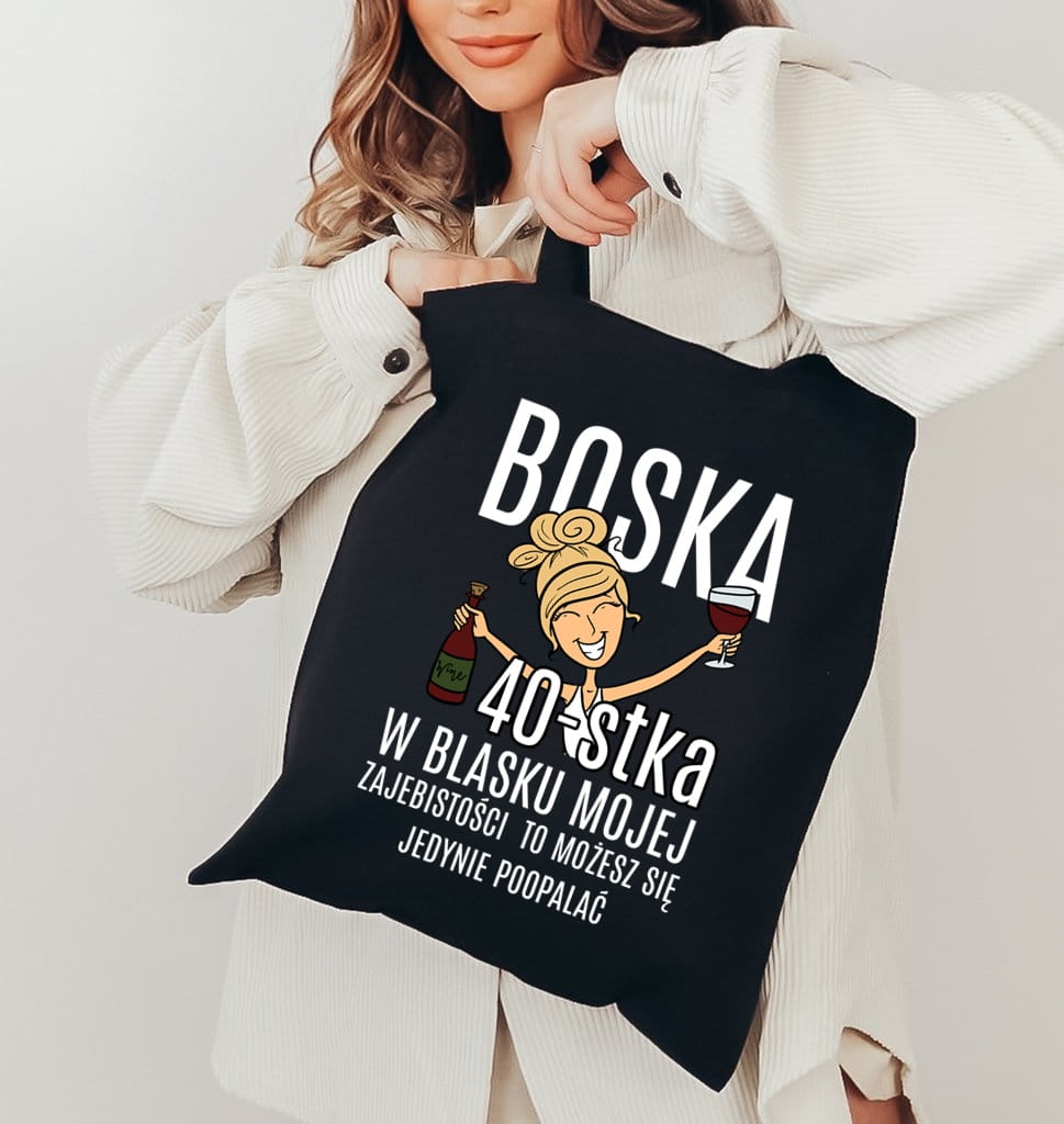 Torba prezentowa na 40 urodziny dla kobiety