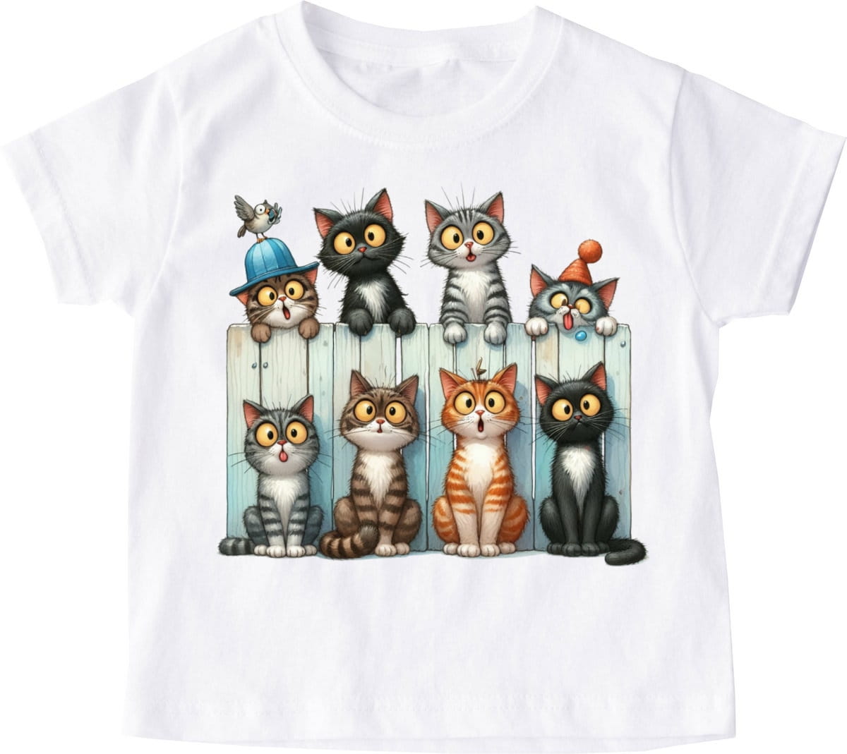 Koszulka z kotami na DZIEŃ KOTA