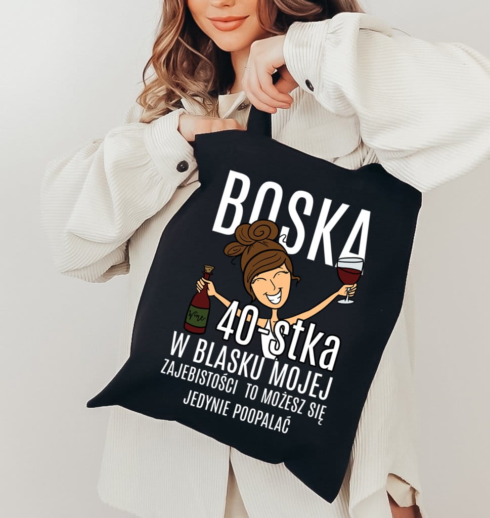 Torba prezentowa na 40 urodziny dla kobiety