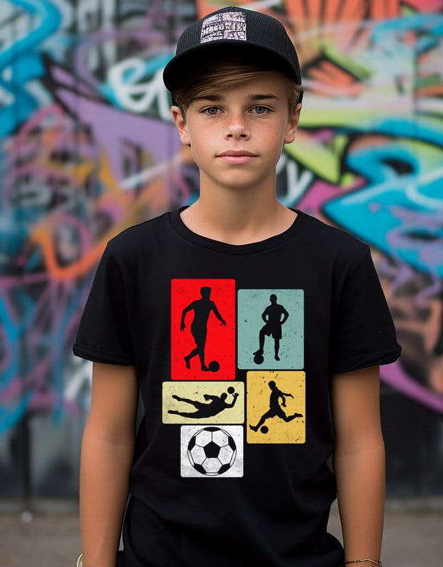 Koszulka dla CHŁOPCA GRAJĄCEGO W PIŁKĘ NOŻNĄ DD55