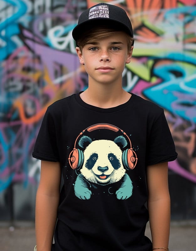 koszulka dla chłopca panda