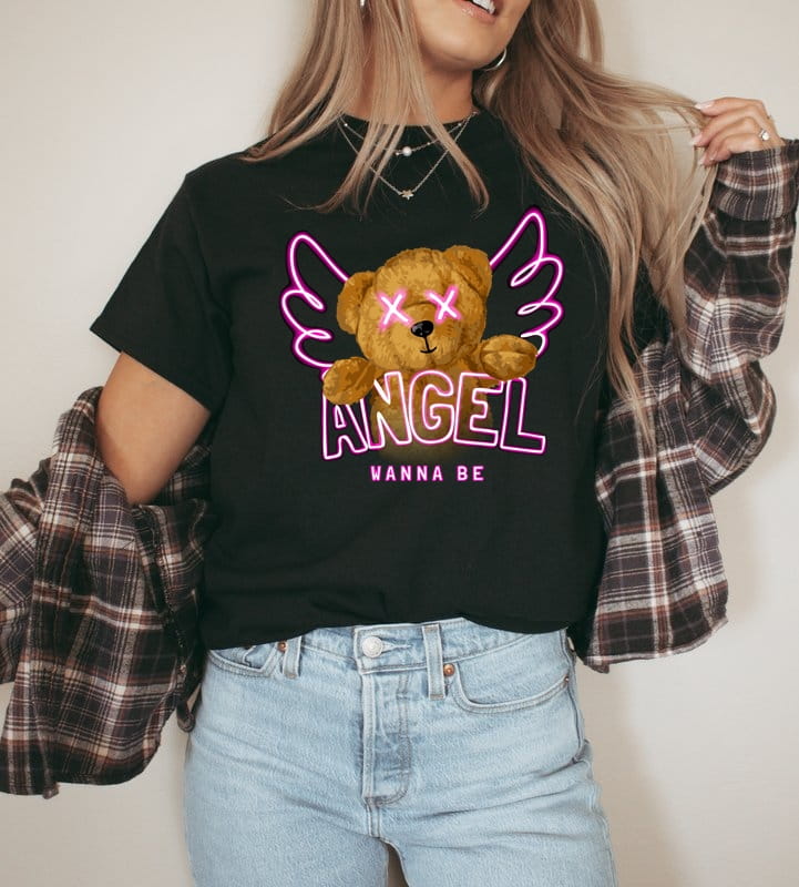 Damska koszulka OVERSIZE dd66