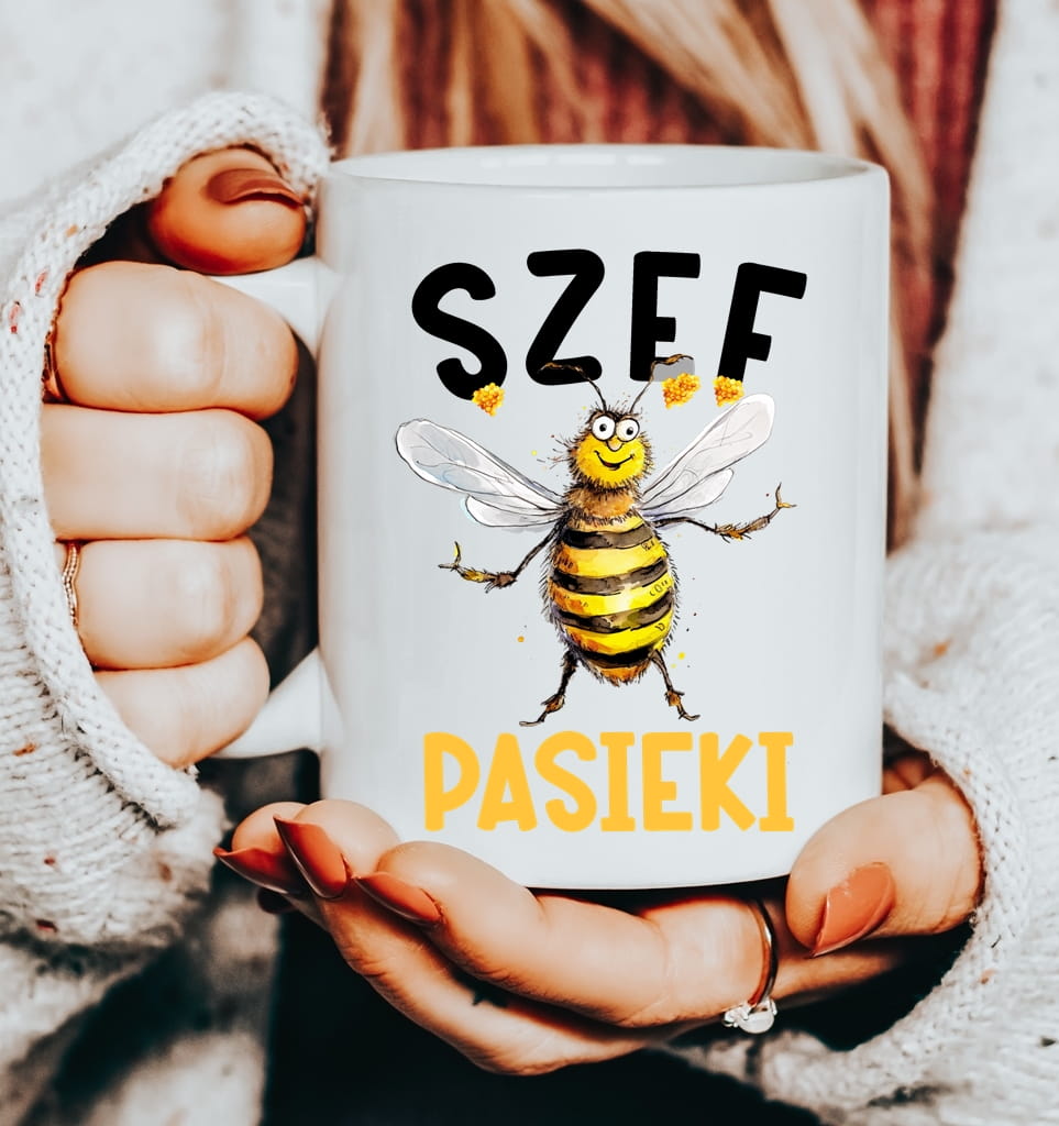 Kubek dla pszczelarza - SZEF PASIEK