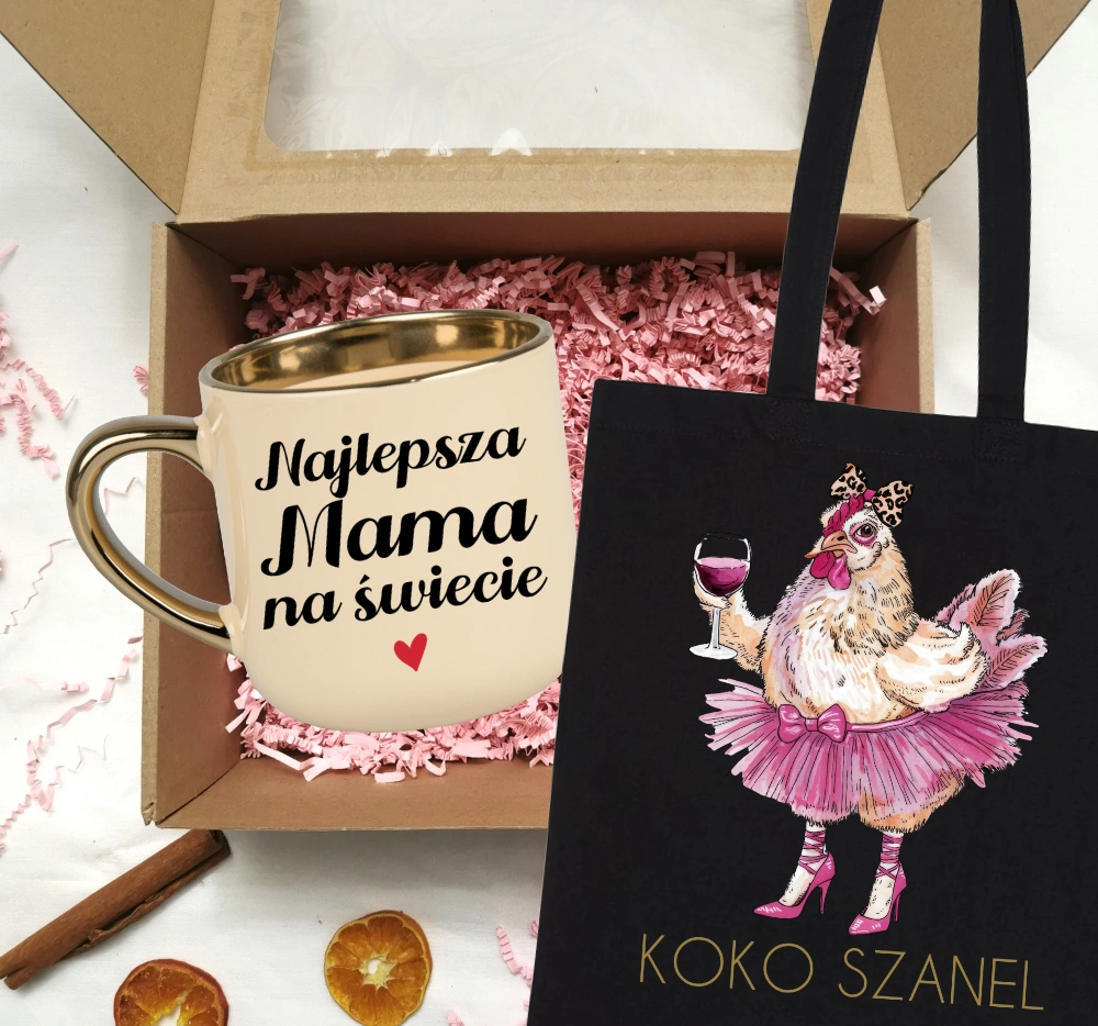 Zestaw prezentowy dla Mamy na Dzień Mamy - NAJLEPSZA MAMA NA ŚWIECIE