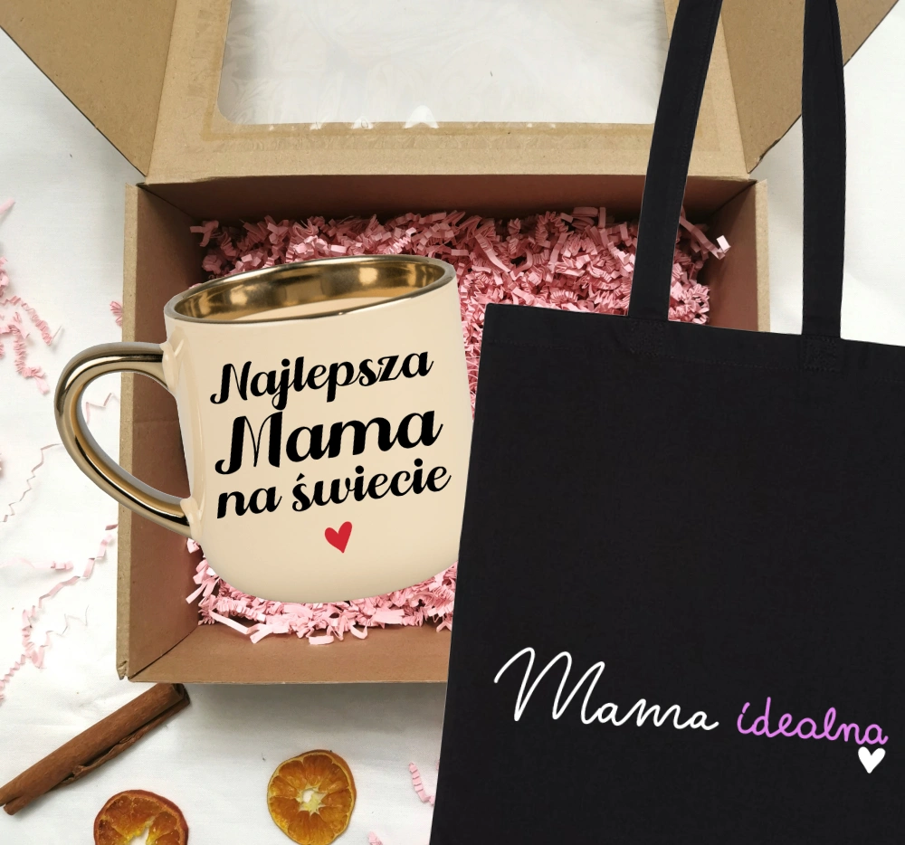 Zestaw prezentowy dla Mamy na Dzień Mamy - MAMA IDEALNA