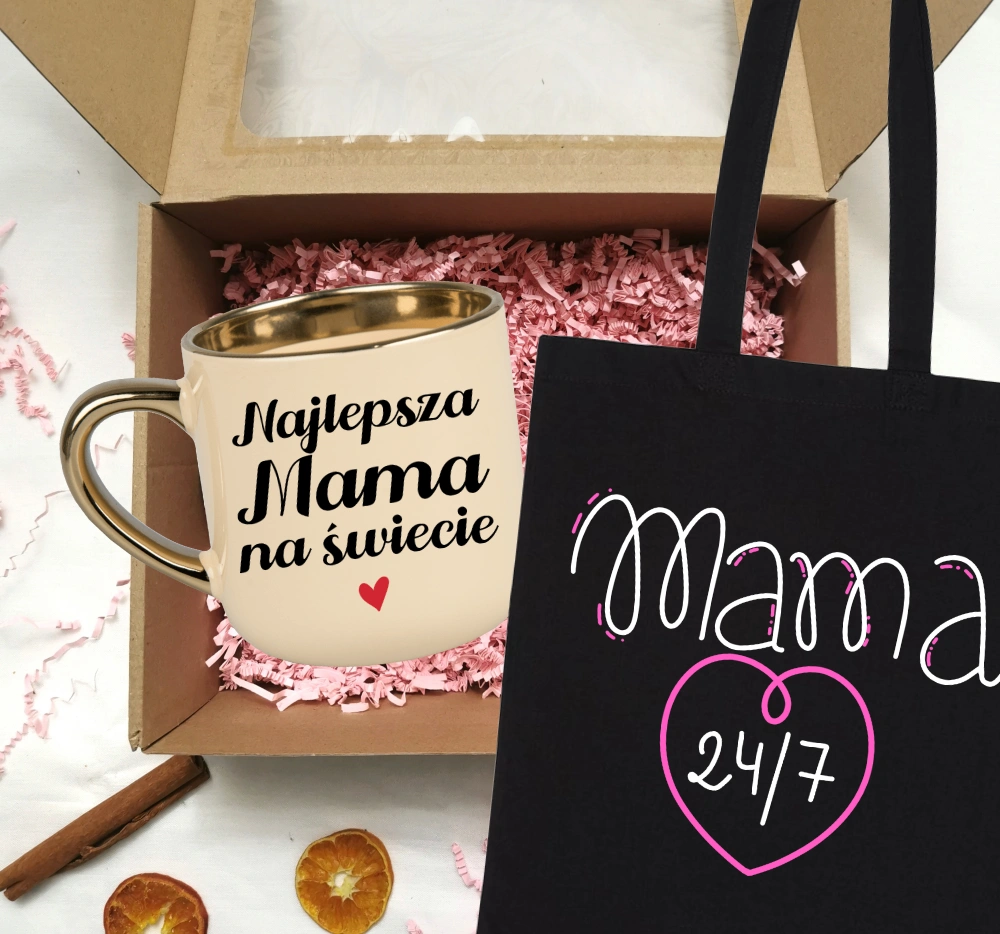 Zestaw prezentowy dla Mamy na Dzień Mamy - mama 24/7