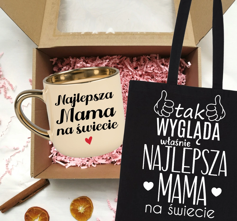Zestaw prezentowy dla Mamy na Dzień Mamy - TAK WYGLĄDA WŁAŚNIE NAJLEPSZA MAMA NA ŚWIECIE