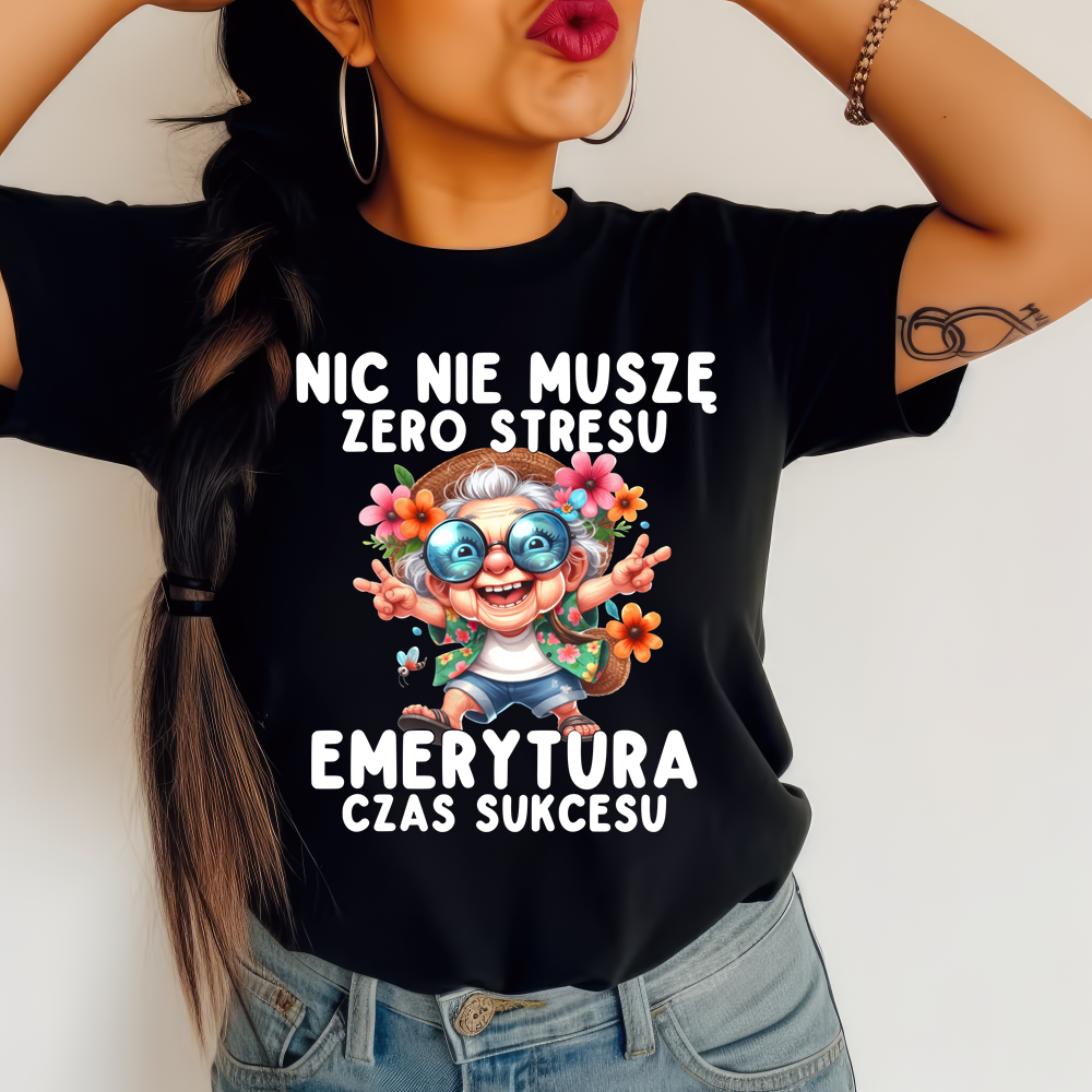 Koszulka dla emerytki