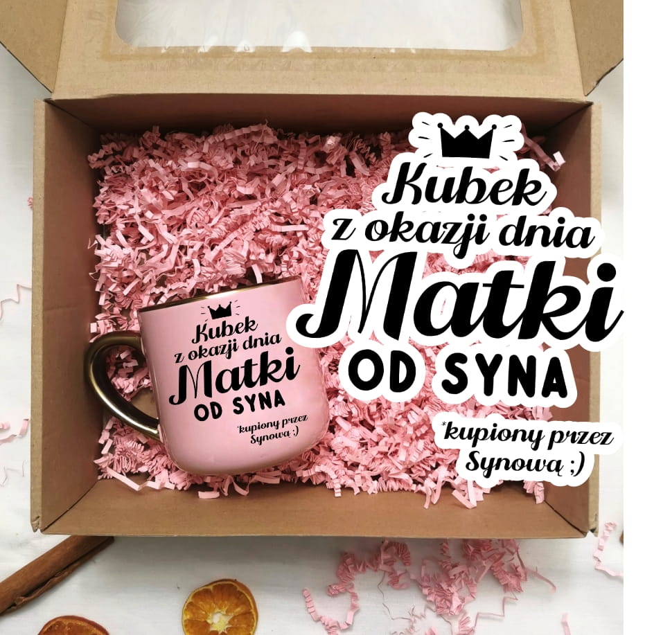 Kubek dla Mamy z okazji Dnia Matki - kubek od syna kupiony przez synową !