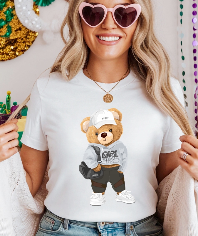 Koszulka z misiem - wzór misiek806