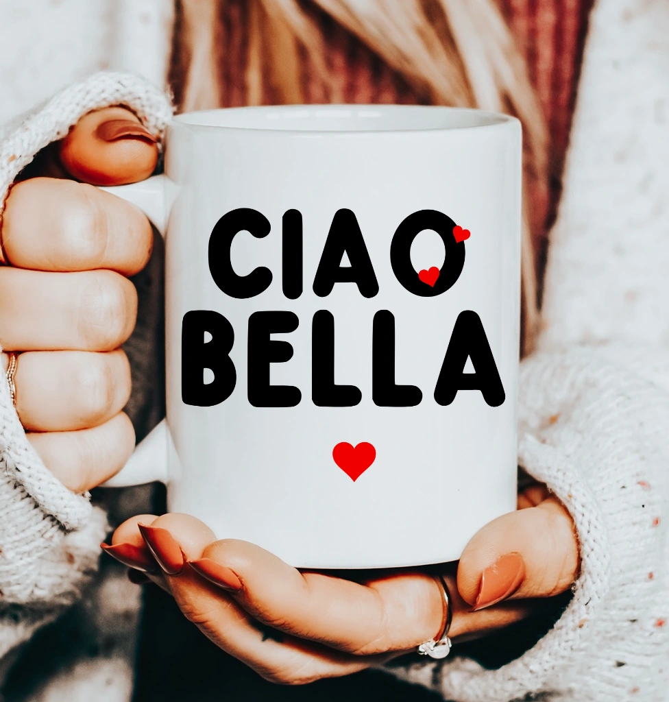 kubek na walentynki - ciao bella