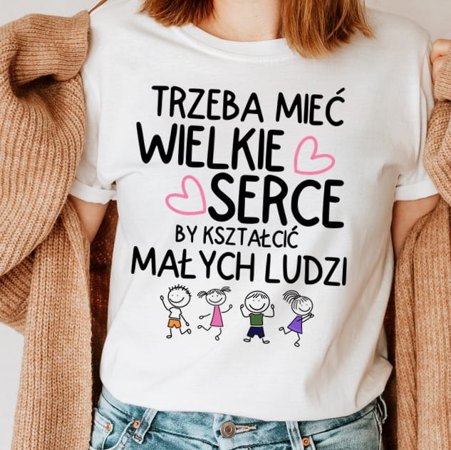 koszulka dla nauczycielki na dzień kobiet