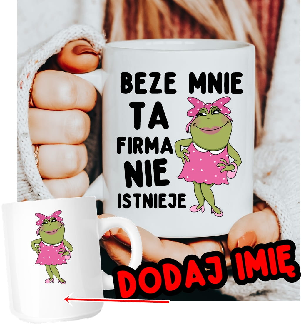 Kubki dla koleżanek z pracy na dzień kobiet z imieniem