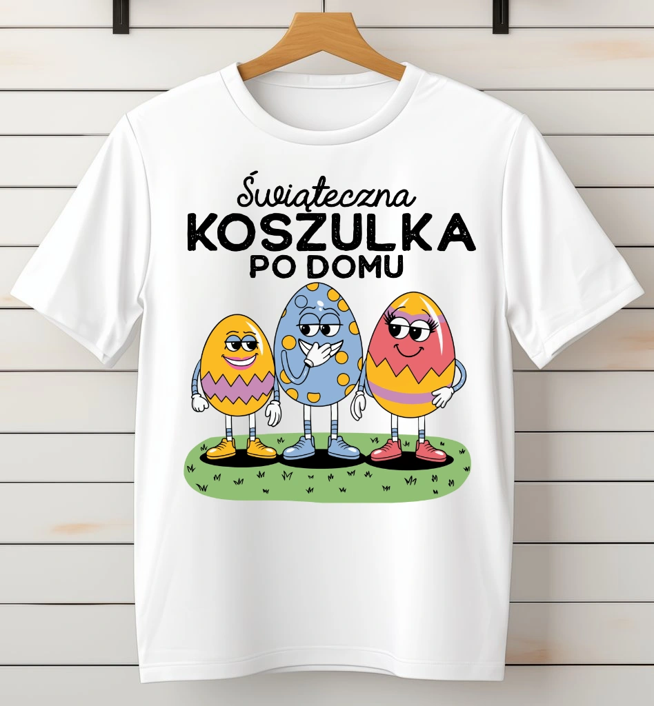 ŚMIESZNA KOSZULKA NA WIELKANOC -