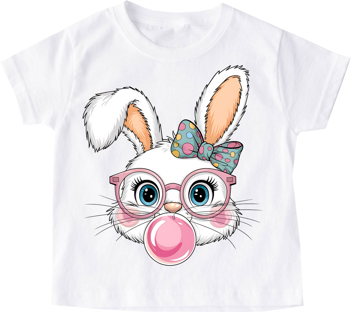 Koszulka z zajączkiem - wzór królik76