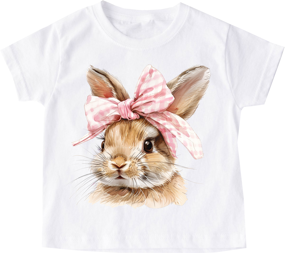 Koszulka z zajączkiem dla dziewczynki - wzór bunny49