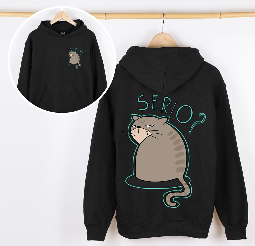 Bluza z kotem dla dziewczynki serio ?