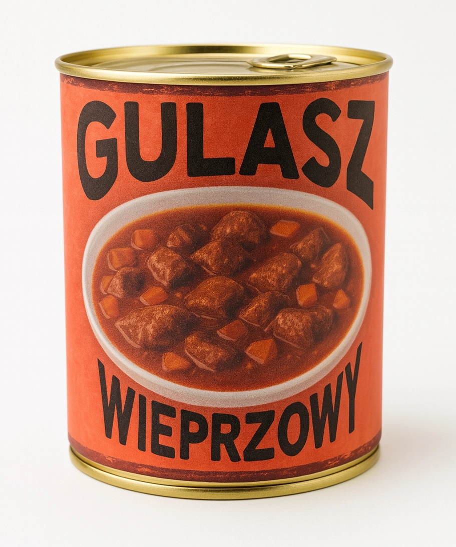 Pakowanie koszulki w puszkę - wzór numer 3