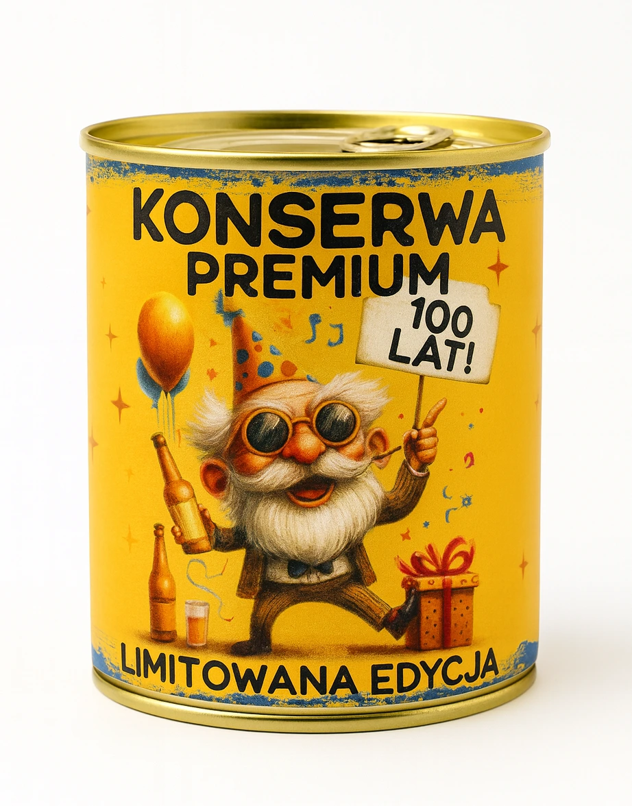 Pakowanie koszulki w puszkę - wzór numer 6