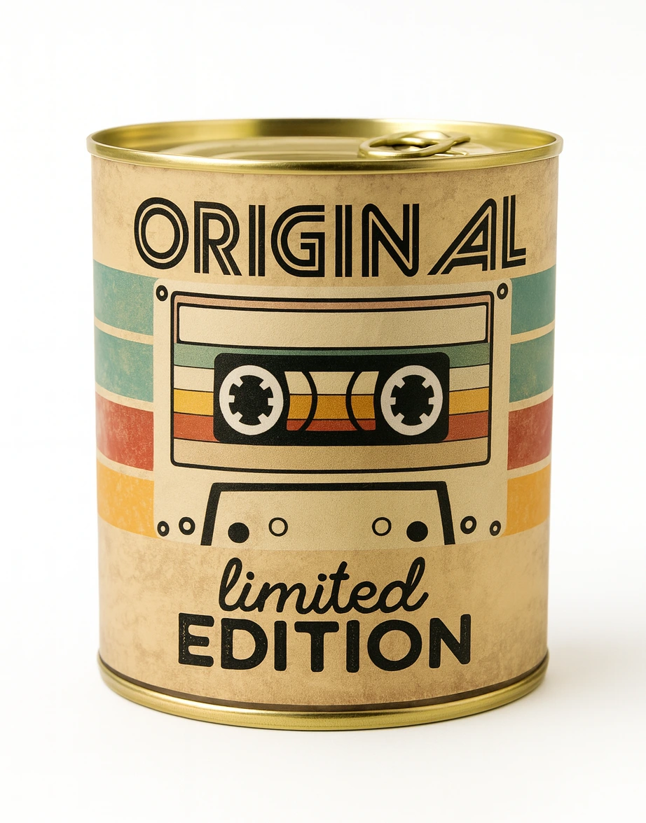 Pakowanie koszulki w puszkę - wzór numer 8