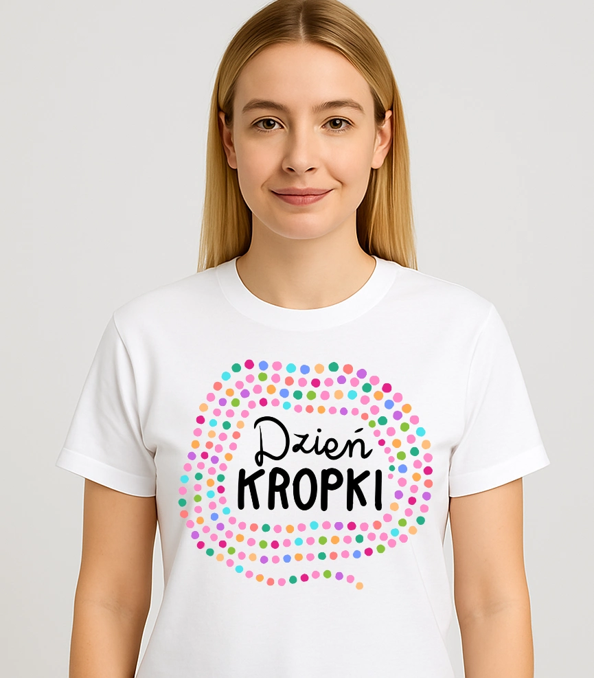 Damska koszulka na Dzień kropki